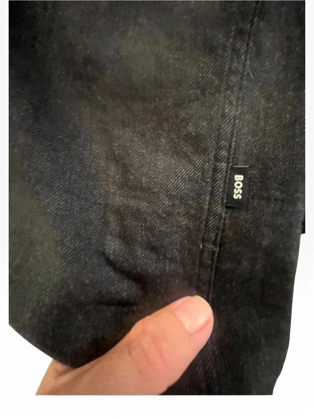 🖤 BOSS Black Button-Down Shirt | Men’s M Regular Fit